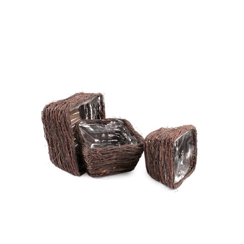 Brezový kvetináč hranatý – Obrázok 2
