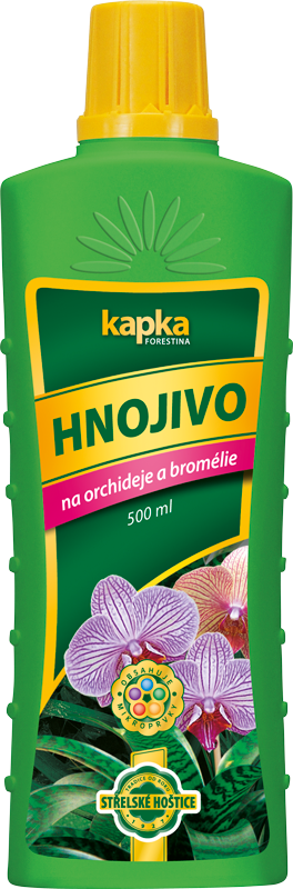 Kapka na orchideje
