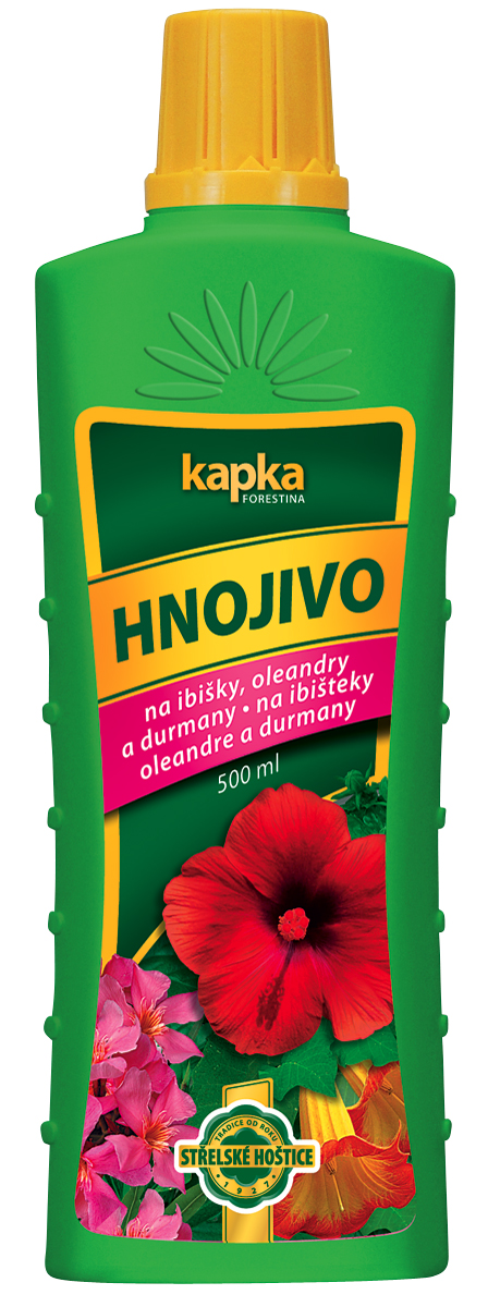 Kapka na ibišky a oleandry